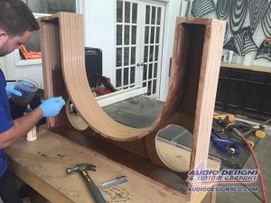 Ford Focus subwoofer enclosure