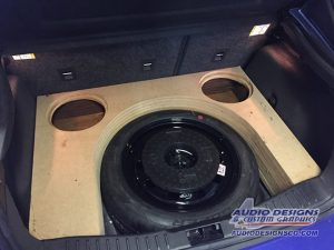 Ford Focus subwoofer enclosure