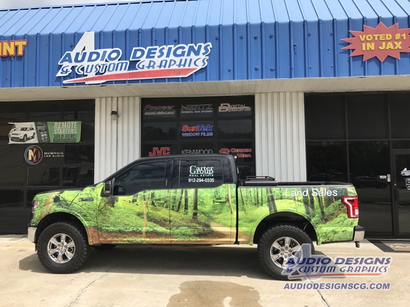 Ford F150 Vehicle Wrap