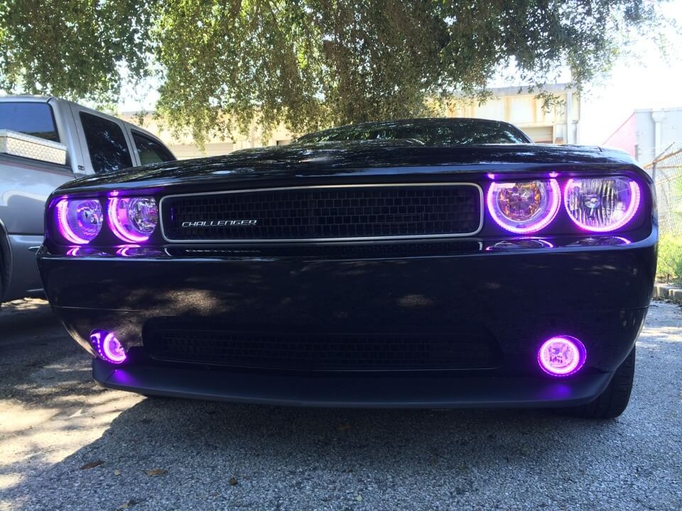 Dodge Challenger Halo Lighting Install For Jacksonville Client