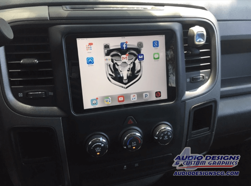 Premium iPad In Dash Vehicle Integration