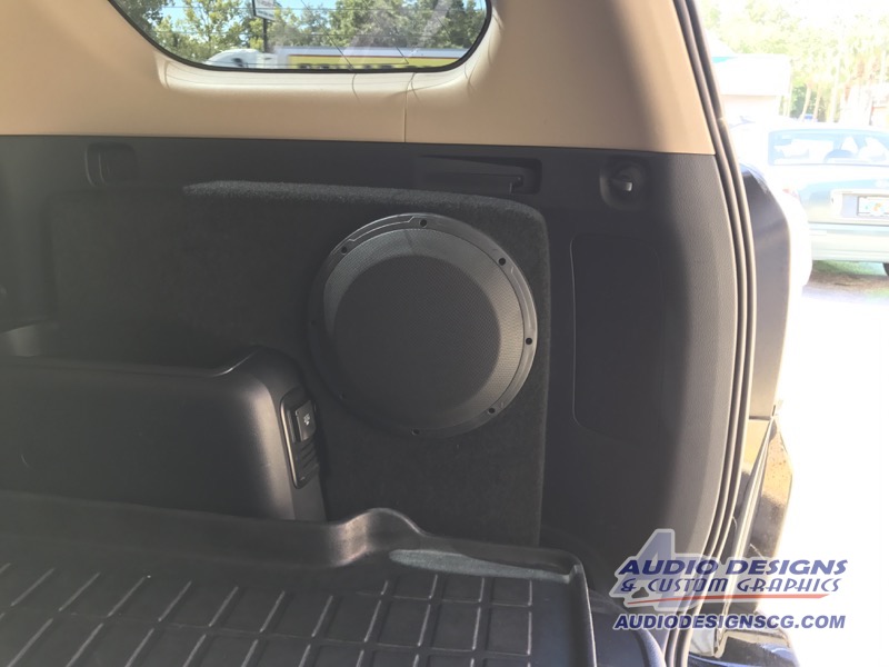 2017 4runner hot sale subwoofer box