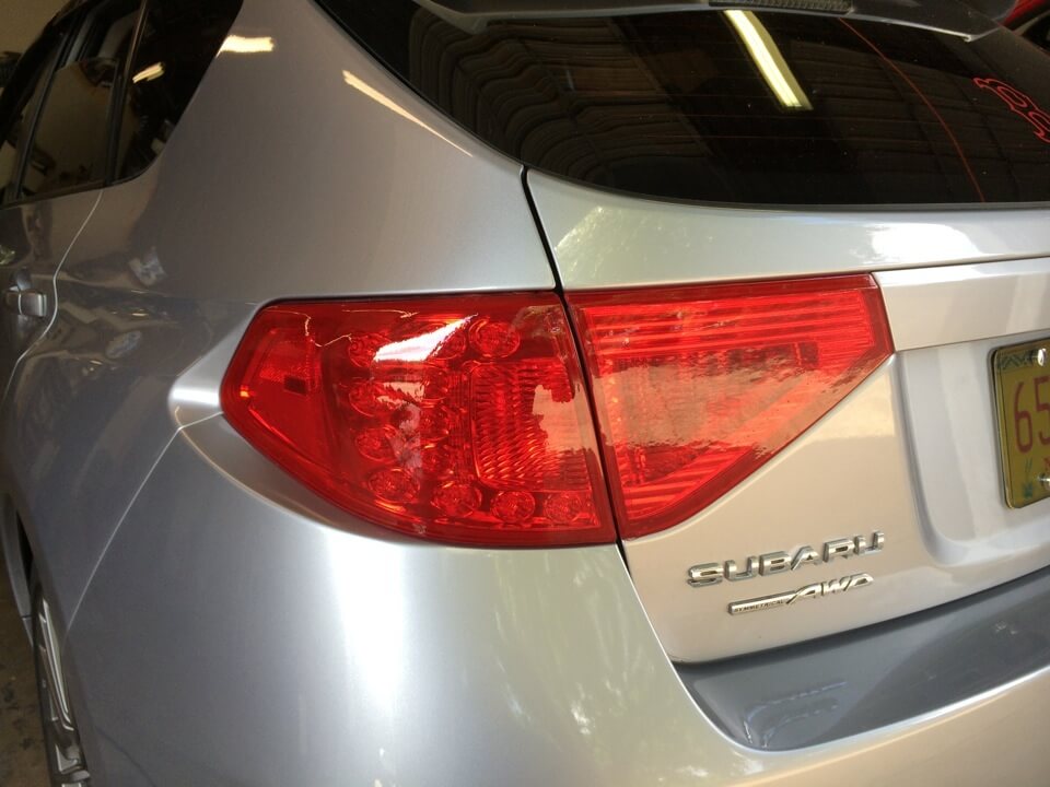 Impreza Tail light tint