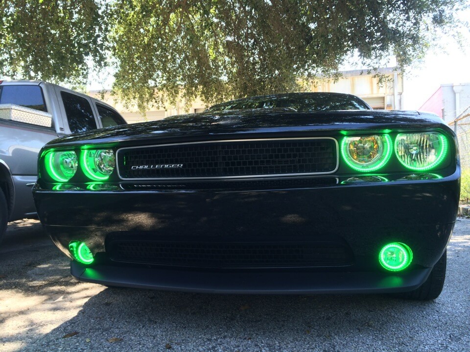 Dodge Challenger Halo Lighting Install For Jacksonville Client