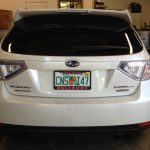Subaru tail light makeover