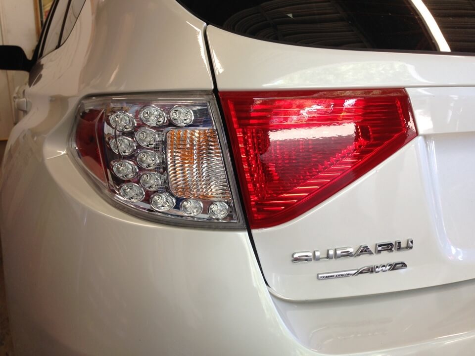 Subaru tail light makeover