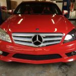 Mercedes Head Light Tinting