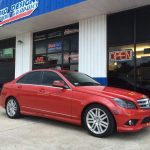 Mercedes Head Light Tinting