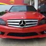 Mercedes Head Light Tinting
