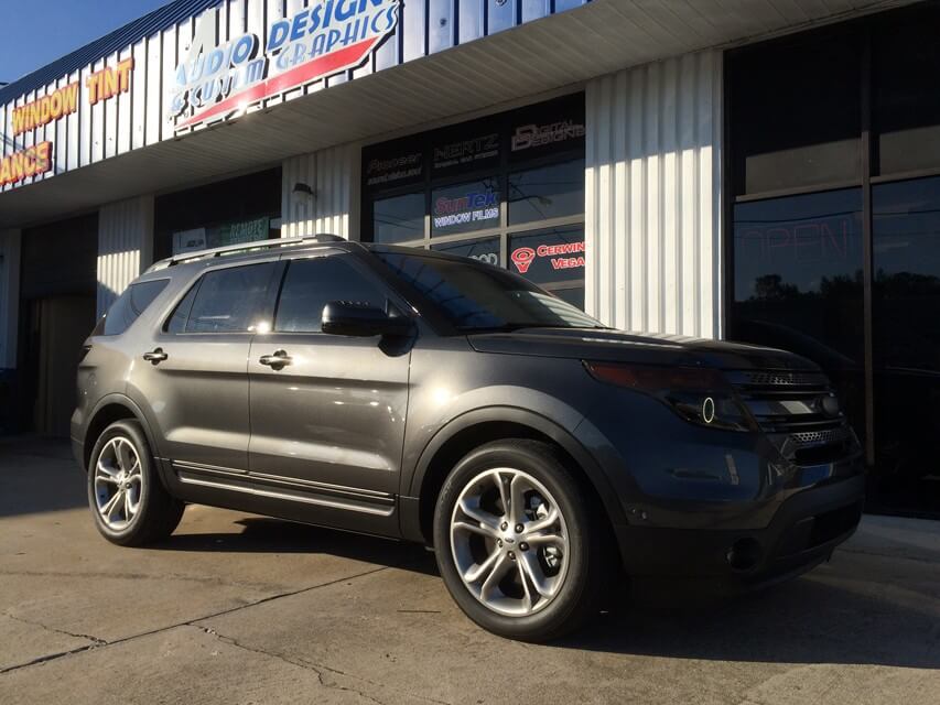 2015 Ford Explorer - Halo Lights and Blackouts - Car Stereo | Audio ...