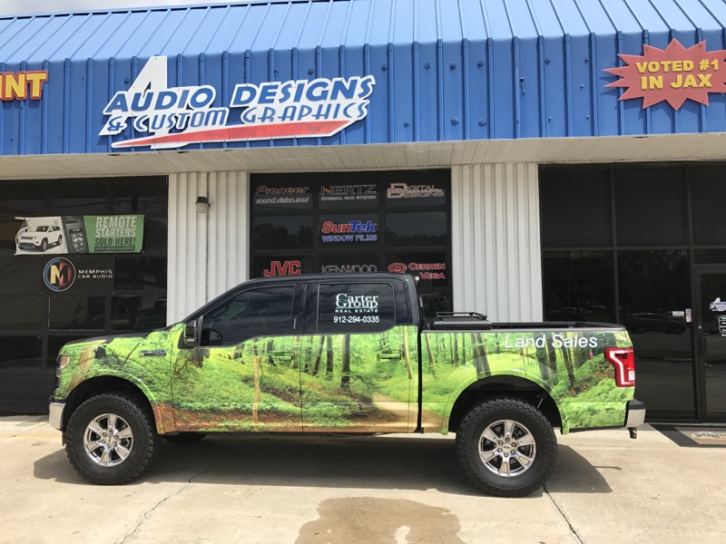 Ford F150 Vehicle Wrap
