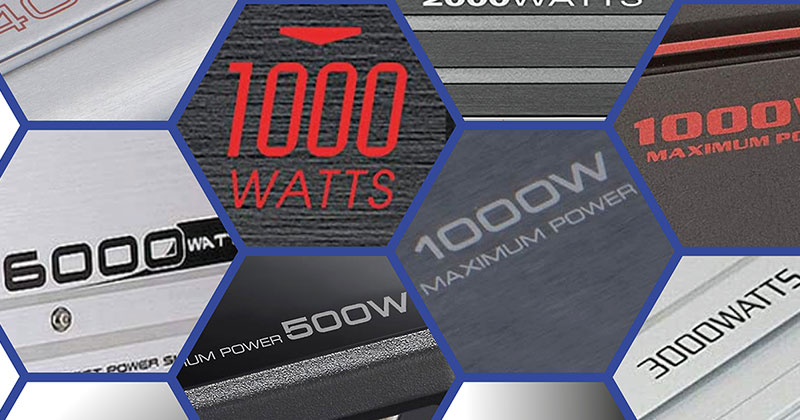 Why Do Car Audio Amps Have Max Power Ratings