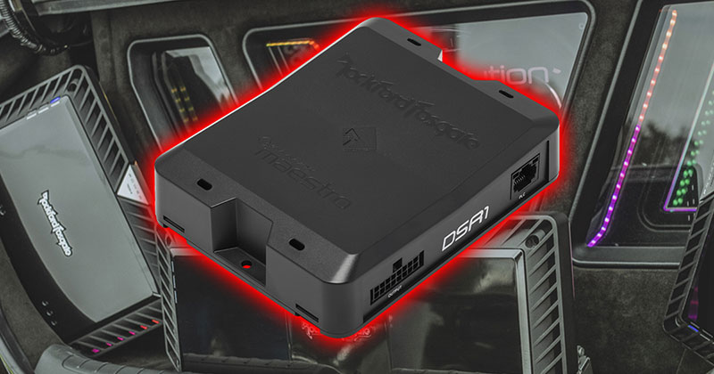 Product Spotlight Rockford Fosgate DSR1 Digital Signal Processor