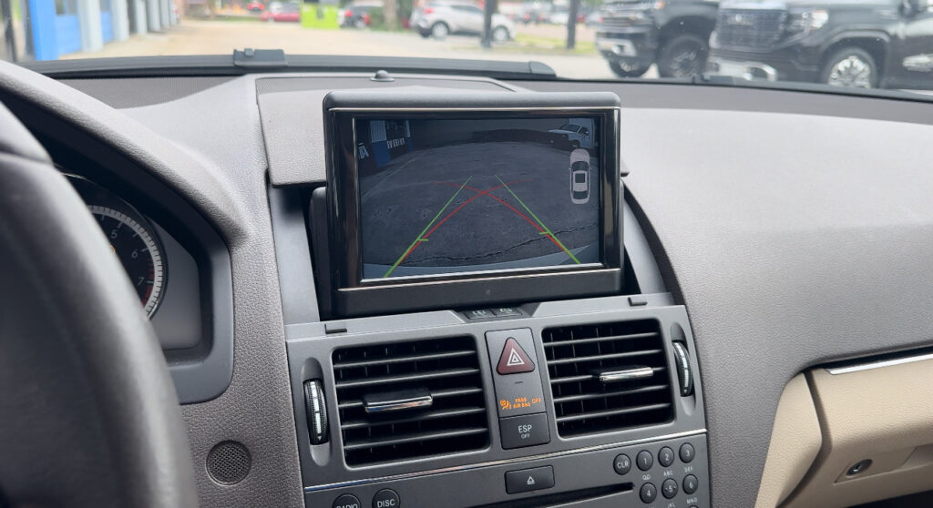 Mercedes Benz C300 CarPlay/Android Auto and back up camera installed