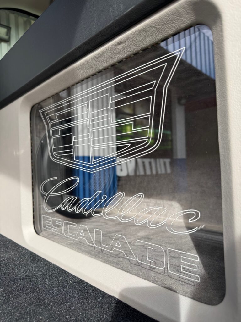 High End Custom Stereo System installed in a Cadillac Escalade