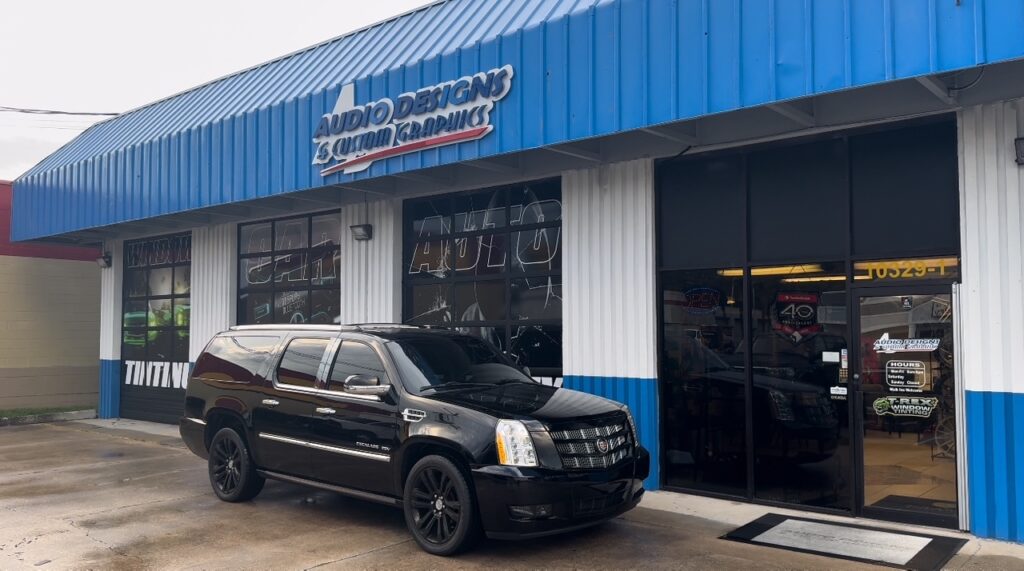 High End Custom Stereo System installed in a Cadillac Escalade