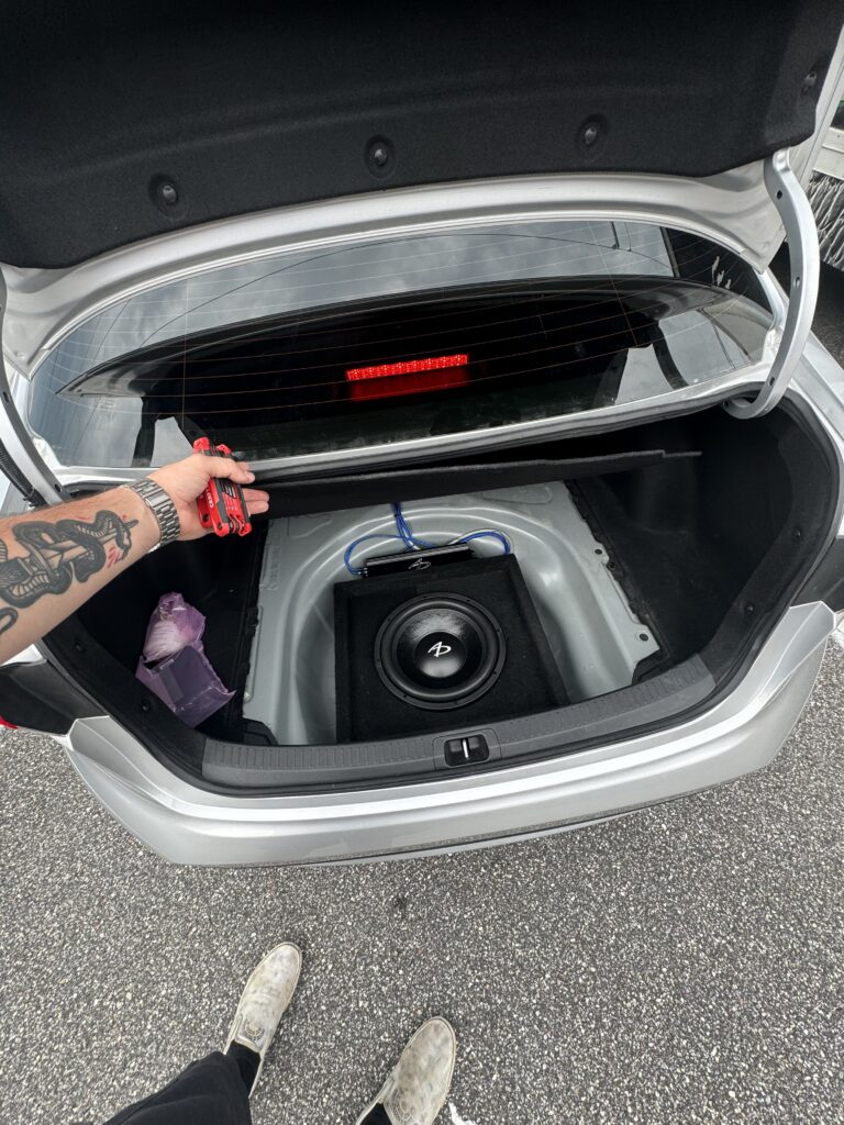 Stealth Audio Dynamics Install in Toyota Corolla