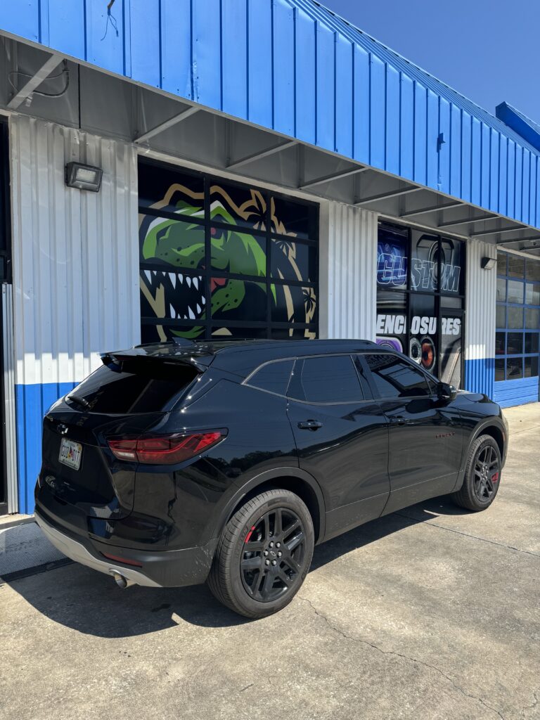 2024 Chevrolet Blazer Subwoofer and Tint Installed