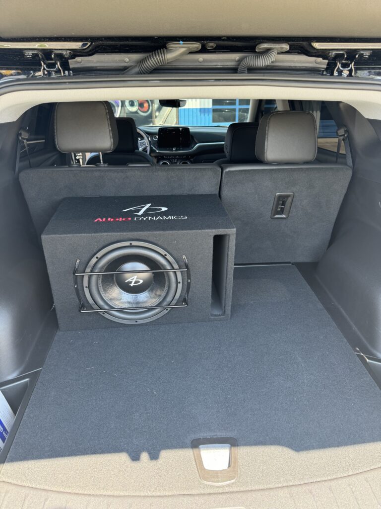 2024 Chevrolet Blazer Subwoofer and Tint Installed