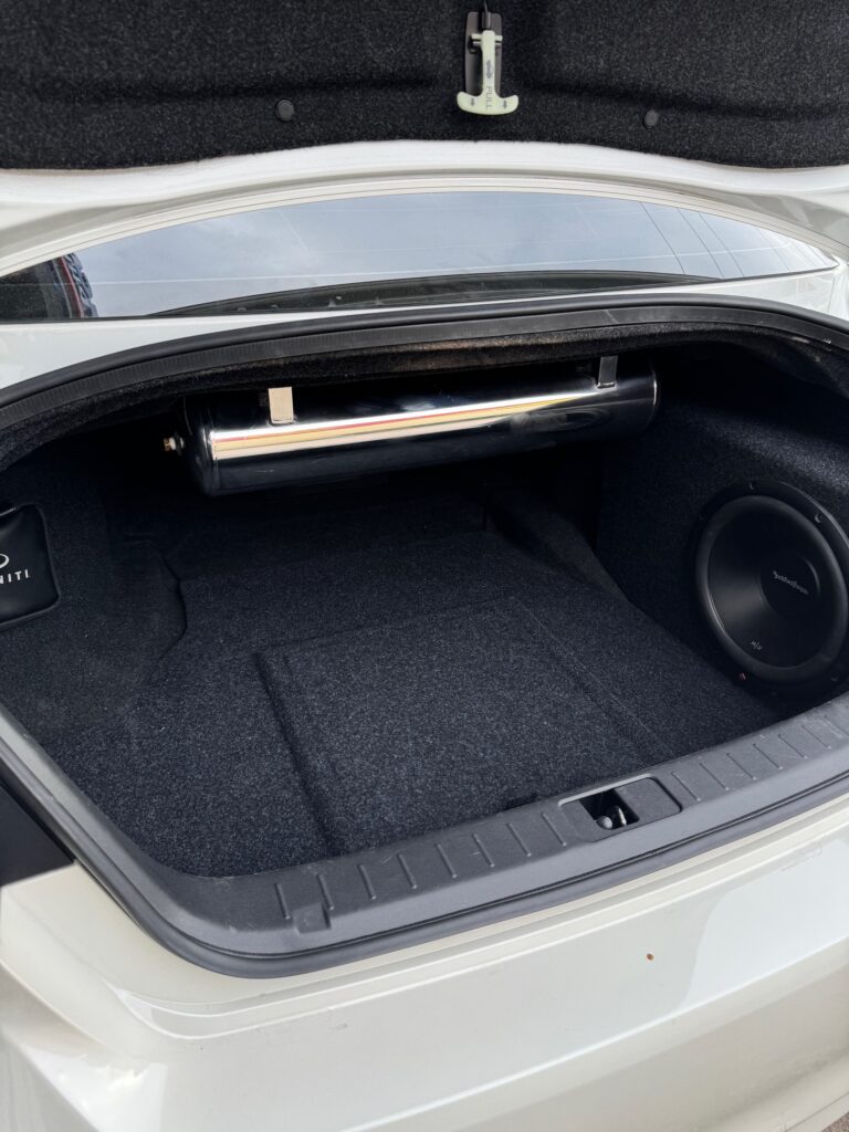 Custom Vehicle Specific Subwoofer Enclosure Infiniti Q70