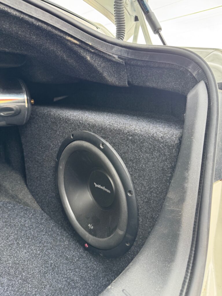 Custom Vehicle Specific Subwoofer Enclosure Infiniti Q70