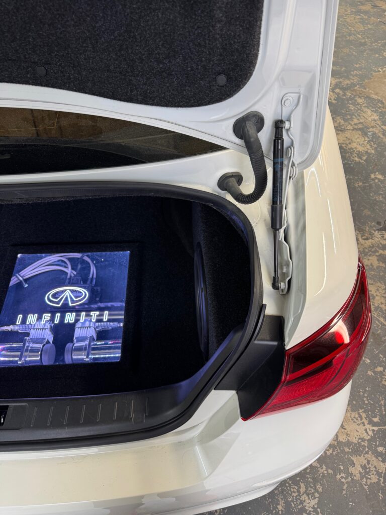 Custom Vehicle Specific Subwoofer Enclosure Infiniti Q70